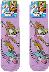 Looney Tunes Παιδικές Κάλτσες Ροζ