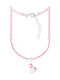 Silver Rope Kids Necklace Unicorn