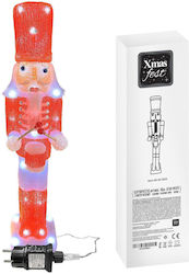 XMASfest Spărgător De Nuci Roșu Iluminat 57cm