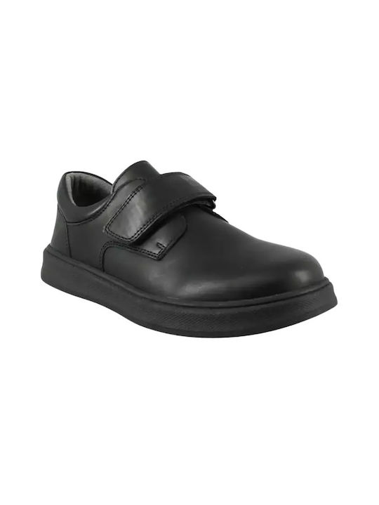 Παιδικά Sneakers Ανατομικά με Σκρατς Μαύρα