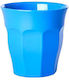 Rice Kleinkinderbecher aus Melamin Blau 2Stück 250ml
