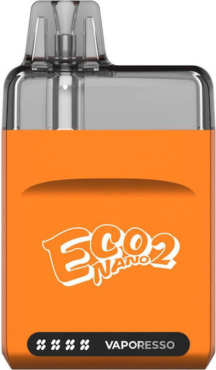 Vaporesso Eco Nano 2 Pod Mod 6ml με Ενσωματωμένη Μπαταρία 1000mAh Sunkissed Amber
