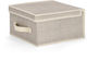 Bizzotto Fabric Shoe Storage Box in Beige Color