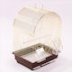 Bird Cage Kourk" 30x23x39cm. Gold