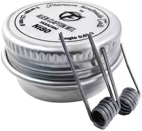 FumyTech Mtl Ni80 Widerstandsdrähte für D.I.Y E-Zigaretten Zubehör 2 Stück