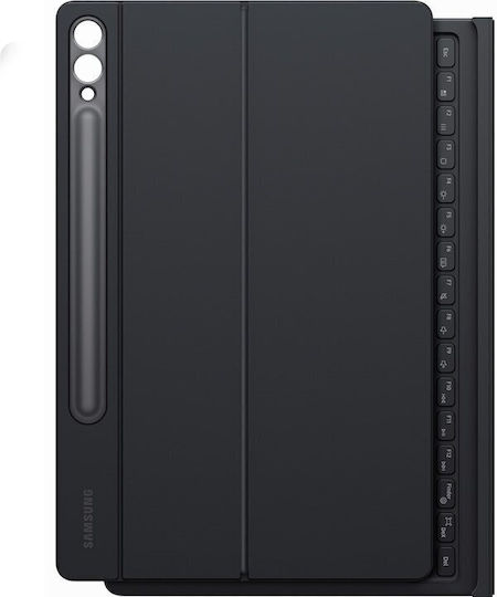 Samsung Galaxy Tab S10+ S9+ S9 Fe+; Book Cover Keyboard; Black