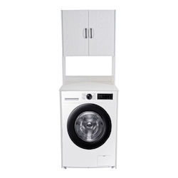 Ankor Badezimmerschrank Wäscherei B64xT60xH180cm Weiß