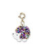 Keychain Charm Gold