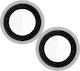 Clappio Rear Camera Lens Iphone 13 13 Mini 100% Compatible White