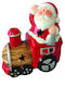 AGC Illuminated Christmas Ceramic Figure Height 10.7cm 2pcs
