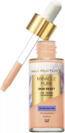 Max Factor Miracle Make-up Liquid Foundation 60-80 Light To Medium 30ml