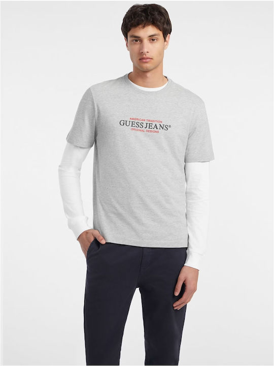 Guess American Tradition Tricou Gri
