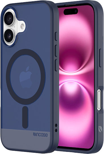 Carcasă Slim Incase Magsafe pentru iPhone 16, Albastru Spațiu Profund
