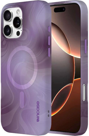 Carcasă Incase Halo Magsafe pentru iPhone 16 Pro Max, culoare Oil Slick Lilac
