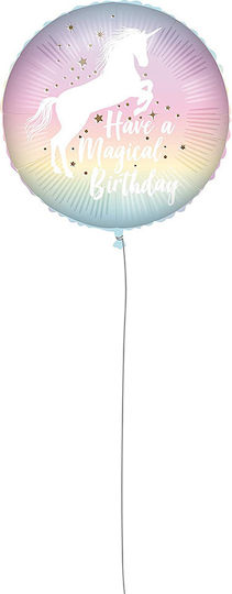Balloon Foil Round Multicolour 46cm