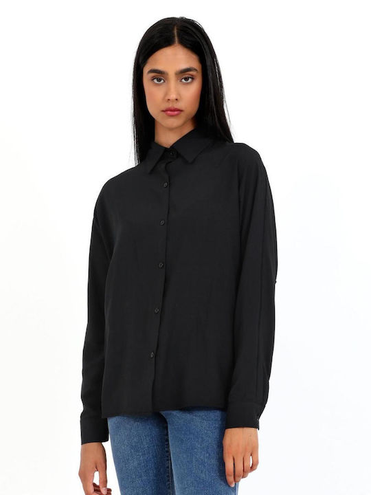 Doca Women's Long Sleeve Shirt Black