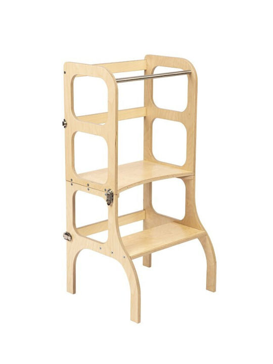 Scaffold Learning Tower Beige