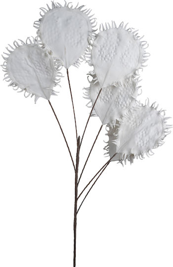 Artificial Decorative Branch White 126cm