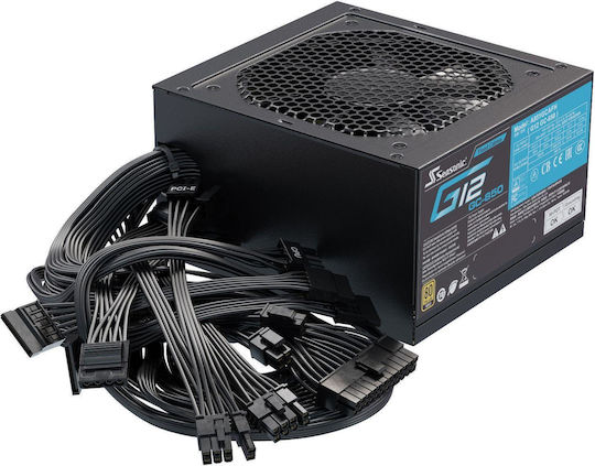 Seasonic G12 GC 850W Black Computer Power Supply Full Wired 80 Plus Gold