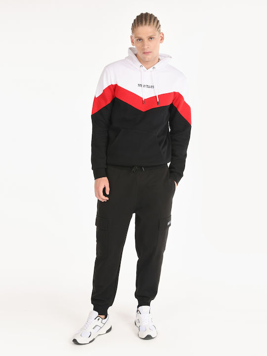 Pantaloni de trening cu Elastic Black