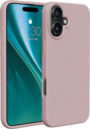 Etteri Back Cover Σιλικόνης Ροζ (iPhone 16)