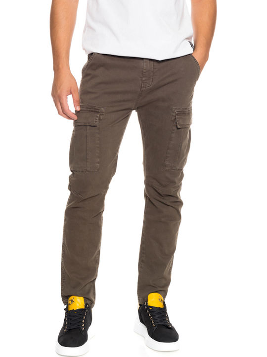 Trousers Cargo Elastic Khaki