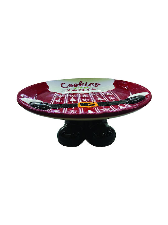 AGC Christmas Platter Width 25cm.