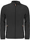 Men's Fleece Cardigan Black