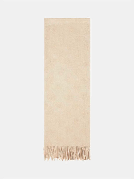 Guess Women's Wool Scarf Beige