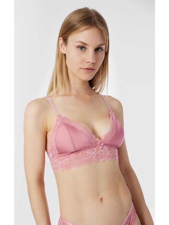 Minerva Bralette Σουτιέν Ροζ