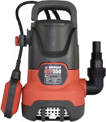 Qtp550 Submersible Pump Elefant 550w 1 Inch 9m Head 7m Depth 13500 L H *clean Water Filter Dirty Water Filter Float