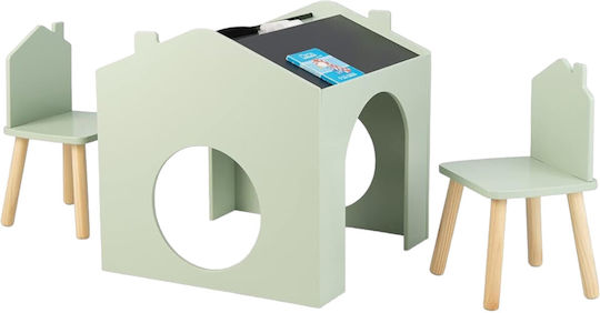 Set Masă cu Scaune pentru Copii pentru Desen Multicolor