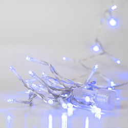 200 Λαμπάκια LED 10μ. Μπλε σε Σειρά
