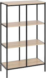 Βιβλιοθήκη F-v Aliaj Μπεζ 69x32x116εκ.