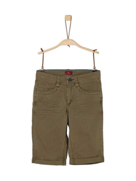 Kids' Shorts/Bermudas Fabric Khaki