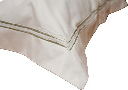 Decotelia Pillowcase Oxford White 53x75cm.