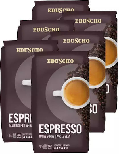 Eduscho Espresso Coffee Arabica Whole Beans 6x1kg