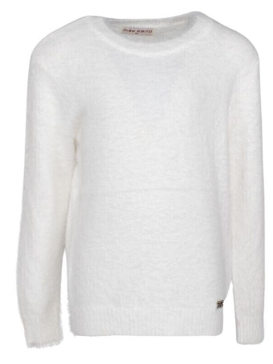 Evita Kids' Sweater Long Sleeve Ecru