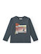 Kids' Shirt Long Sleeve Blue