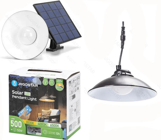 Aigostar Κρεμαστό Ηλιακό Φωτιστικό 50W 500lm