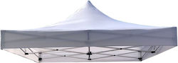 Epiplo-Fos Κάλυμμα για Κιόσκι Λευκό με Επίστρωση PVC 3x2m