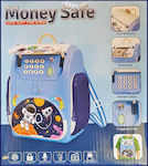 Children's Money Box Plastic Blue 18x12x12cm