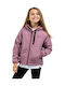 Kids' Casual Jacket with Lining & Hood Purple