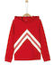 Kids Sweatshirt with Hood and Pockets Red