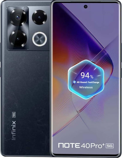 Infinix Note 40 Pro+ 5G Dual SIM (12/256GB) Μαύρο