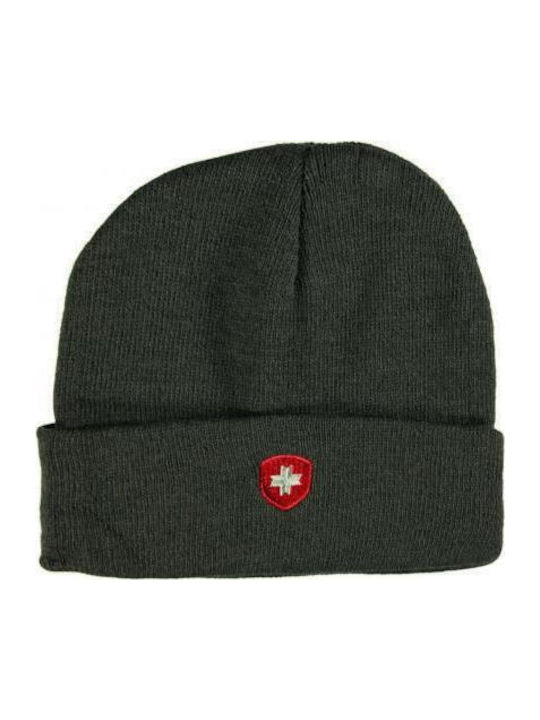 Beanie Unisex Σκούφος Πλεκτός Olive