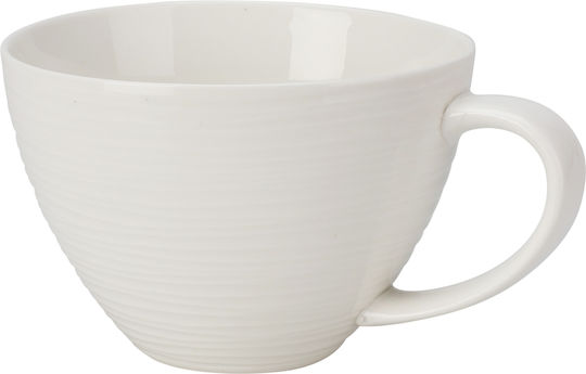 Siaki Collection Mug Porcelain 11.5x8 Cm 450 Ml White