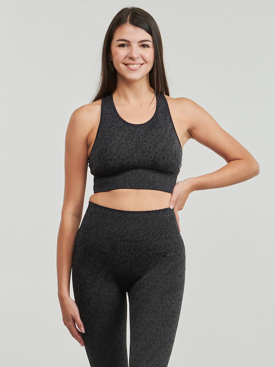 Daisy Women's Sports Bra without Padding Black