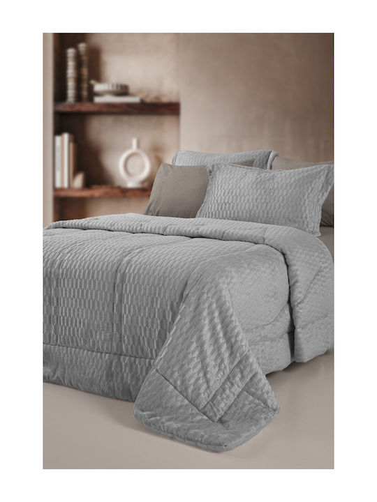 Guy Laroche Duvet Queen 240x260cm Gali Grey