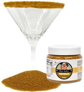 Χρυσό Ψιλό Αλάτι Χείλος Ποτηριού Rim Salt 300γρ